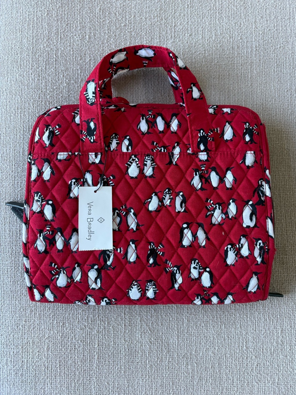 NWT Vera Bradley Playful Penguins Hanging Organizer